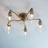 Lampa sufitowa Endon Lighting Hansen 97248 mosiądz