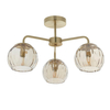 Lampa sufitowa Endon Lighting Dimple 91968 mosiądz