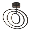 Lampa sufitowa Endon Lighting Avali 80682 czarny