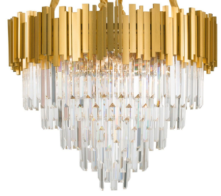 Lampa wisząca Luces Exclusivas CAMPANA LE42288 złoty