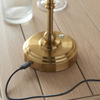 Lampa stołowa Endon Lighting Burley Rechargeable 110458 mosiądz