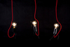 Lampa wisząca BOBI 3 BLACK Emibig 537/3 czarny