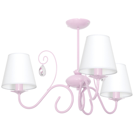 Milagro Żyrandol SARA PINK 3xE14 MLP1051 RÓŻOWY