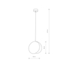 Lampa wisząca WHEEL Nowodvorski 9033 czarny
