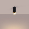 Sollux Lighting Plafon NERO 2 czarny/chrom SL.1065