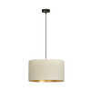 Lampa wisząca HILDE 1 BL WHITE Emibig 1052/1 biały/czarny