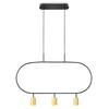 Lampa Wisząca Luna 3-GD