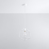Sollux Lighting Lampa wisząca GASPARE biała SL.0290