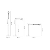 Lampa podłogowa Artemide A004800 Tolomeo LED