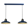 Milagro Lampa wisząca FELIX NAVY BLUE/GOLD 2xE27 MLP7715 GRANATOWY / ZŁOTY