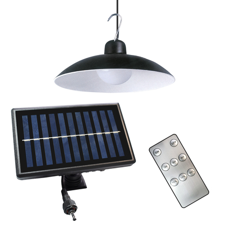 Eko-Light Kinkiet Solarny Alf 50lm 6000K EKO9100 CZARNY