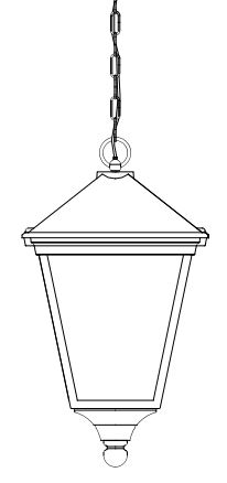 LONDON 4142 WHITE LED 14,6W 3000K 110CM