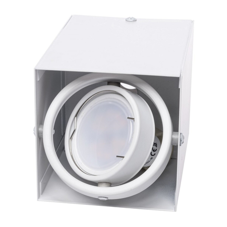 Milagro Lampa Sufitowa Blocco Biały 1x7W GU10 Led ML476 BIAŁY
