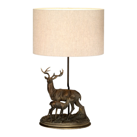 Lampa stołowa Elstead Lighting Amelia brązowy DL-AMELIA-TL