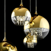 Lampa wisząca Maytoni Fermi P140-PL-170-5-G Gold
