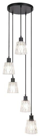 Lampa wisząca Rabalux Jarina 5334 czarny