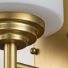 Kinkiet Elstead Lighting Malibu mosiądz FE-MALIBU1-BATH-BB