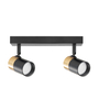 Kinkiet Zuma Line OB-2204BD-2-BK FORI LISTWA CZARNA-ZŁOTA/BLACK-GOLD