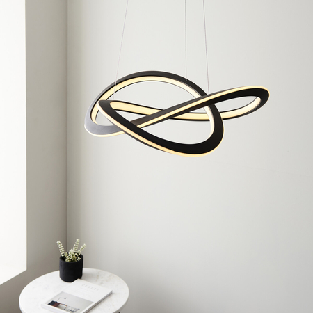 Lampa wisząca Endon Lighting Espina 102258 biały/czarny