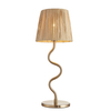 Lampa stołowa Endon Lighting Wriggle 114225 mosiądz