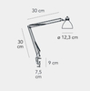 Lampa stołowa Fontana Arte F810100200NENE Naska