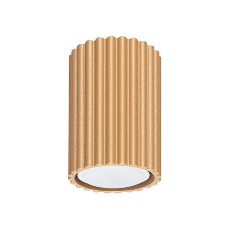 Sollux Lighting Plafon KARBON 10 złoty SL.1549