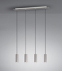 Lampa wisząca Trio 312400407 srebrny