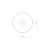 Lampa sufitowa Nowodvorski 8738 CL Ios LED 20W, 4000K, 36°