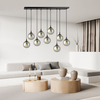 Lampa wisząca COSMO 9 BL GRAFIT Emibig 712/9 czarny