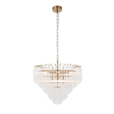 Lampa wisząca Endon Lighting Toulouse 114198 mosiądz