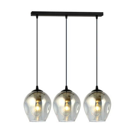 Lampa wisząca ISTAR 3 BL GRAFIT Emibig 680/3 czarny