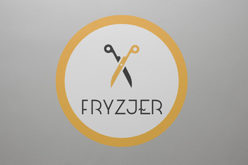 Szkiełko 2 kolory - Akcesoria do Projektorów Logo LED - Fryzjer