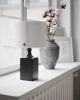 Lampa stołowa By Rydens Woody H41 cm E27 czarny/biały