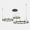 Lampa wisząca Italux Almelo PND-83812-60 Czarny, złoty