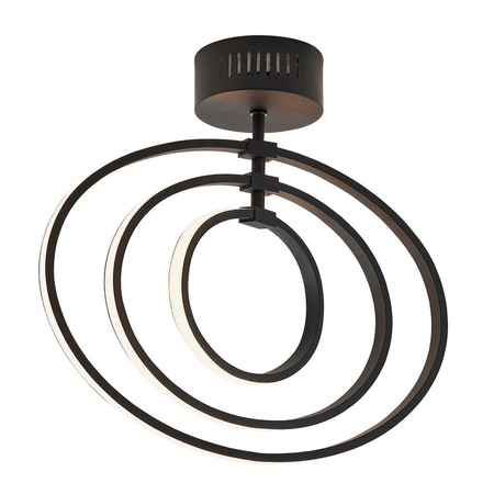 Lampa sufitowa Endon Lighting Avali 80682 czarny