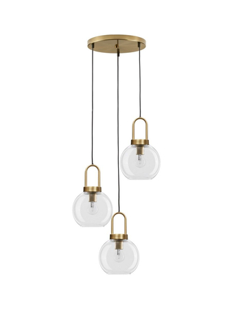 Lampa wisząca Luces Exclusivas BANES złoty LE42655
