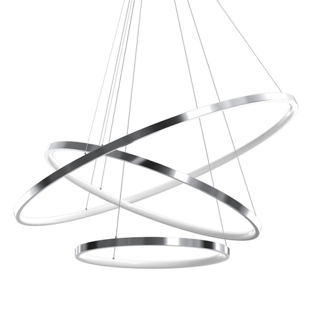 Milagro Lampa wisząca HOOP CHROME 93W LED ML1551 CHROM