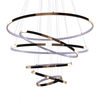Lampa wisząca WHEEL 6 LONG DIMM GOLD Azzardo AZ2921 gold