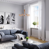 Lampa wisząca By Rydens 4201580-5503 Galax 7-l
