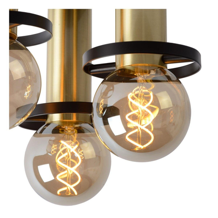 Lampa sufitowa Lucide ANAKA 45179/13/30 czarny/złoty
