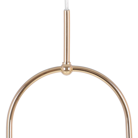 Lampa wisząca Kaja RITUS K-5391 złoty, biały