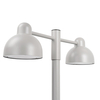 KOSTER DOUBLE HEAD 1155 ALUMINUM 2xE27 2X LED 9W O50
