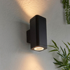Kinkiet zewnętrzny Endon Lighting Milton 96911 czarny