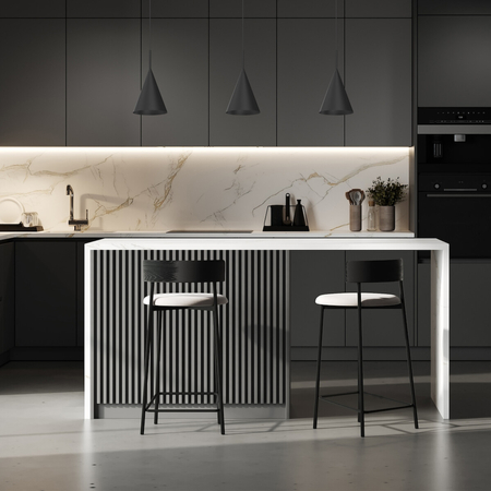 Milagro Lampa wisząca CAPITAL BLACK Ø17cm 1xGX53 MLP0964 CZARNY