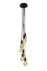 Lampa wisząca Lucide FIX MULTIPLE 08408/07/30 czarny