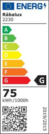 Lampa wisząca Rabalux Avalon 2230 szczotkowane aluminium