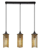 Lampa wisząca Rabalux Roxas 72153 czarny matowy