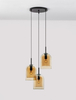 Lampa wisząca Luces Exclusivas BONAO czarny LE42643