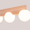 Sollux Lighting Plafon BULBO 4 naturalne drewno SL.1685