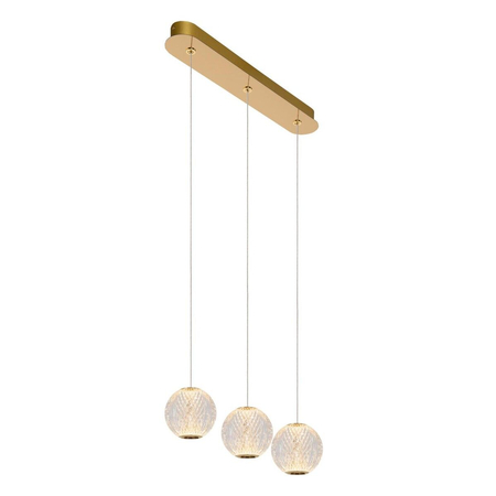 Lampa wisząca Lucide CINTRA 13499/12/60 złoty